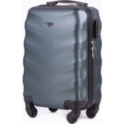 Mała walizka podróżna na kółkach SOLIER STL402 ABS XS ciemnozielona - XS \ ciemny zielony. Zielone walizki Solier, bez wzorów, z gumy. Za 119,00 zł.