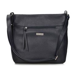 TOSCANIO B63 granat, torebka damska. Torebki klasyczne damskie Toscanio, w paski, ze skóry, bez dodatków. Za 236,90 zł.