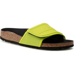 Klapki BIRKENSTOCK - Tema 1017994 Acid Lime. Zielone klapki damskie Birkenstock, bez wzorów, z tworzywa sztucznego, bez obcasa. Za 349,00 zł.