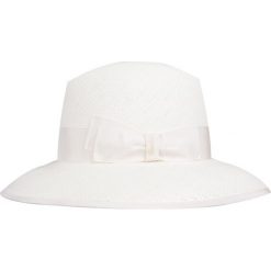 Kapelusz BORSALINO CLAUDETTE Beżowy|Biały. Brązowe kapelusze damskie marki Borsalino, na lato, eleganckie. Za 770,00 zł.