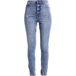 Cheap Monday DONNA Jeansy Slim Fit stone blue. Niebieskie jeansy damskie relaxed fit marki Cheap Monday, z bawełny. W wyprzedaży za 239,20 zł.