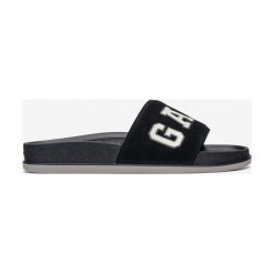 Gant Beachrock Kapcie Czarny. Czarne kapcie męskie GANT, ze skóry. Za 218,95 zł.