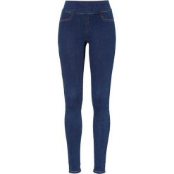 Happy Holly Mocno elastyczne dżinsy z wysokim stanem Lyra medium denim female niebieski 36R. Niebieskie jeansy damskie Happy Holly, bez wzorów, z dzianiny, z podwyższonym stanem. Za 189,00 zł.