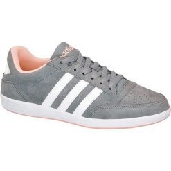Buty damskie adidas Vl Hoops Low adidas popielate. Szare buty sportowe damskie Adidas, w paski, z gumy. Za 239,90 zł.
