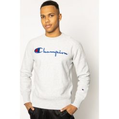 Bluza Champion Crewneck 215160. Szare bluzy męskie Champion, xl, bez wzorów, z bawełny, bez kołnierzyka, bez rękawów, bez kaptura. W wyprzedaży za 249,00 zł.