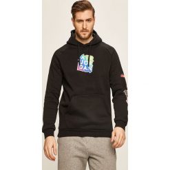 Jordan - Bluza. Czarne bluzy męskie Jordan, s, z nadrukiem, z bawełny, z kapturem, bez rękawów, z kapturem. Za 299,90 zł.