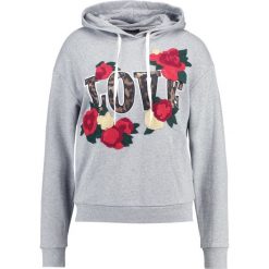 Bluzy rozpinane damskie: SET Bluza z kapturem light grey
