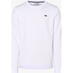 Lacoste - Męska bluza nierozpinana, biały. Białe bluzy męskie Lacoste, s, bez wzorów, z bawełny, bez kołnierzyka, bez rękawów, bez kaptura. Za 449,95 zł.