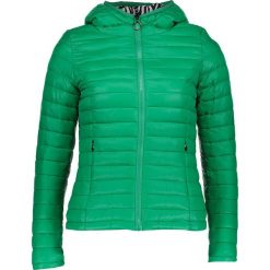 Dwustronna kurtka w kolorze zielono-czarno-białym. Czarne kurtki damskie marki Cashmere & Jackets, s, bez wzorów, bez kaptura. W wyprzedaży za 200,95 zł.