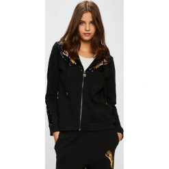 Silvian Heach - Bluza. Czarne bluzy z kapturem damskie marki Silvian Heach, m, z dzianiny. Za 399,90 zł.