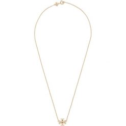 Naszyjnik TORY BURCH - Kira Pendant Necklace 64961 Tory Gold 720. Żółte naszyjniki męskie Tory Burch, metalowe. Za 489,00 zł.