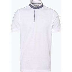 Bugatti - Męska koszulka polo, czarny. Czarne koszulki męskie marki Bugatti, m, bez wzorów, z bawełny, bez rękawów. Za 269,95 zł.