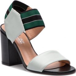 Sandały POLLINI - SA16188C17TD510A Vit.Gh/Ne. Szare klapki damskie Pollini, ze skóry. W wyprzedaży za 669,00 zł.