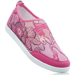 Buty wsuwane bonprix różowy wzorzysty. Buty sportowe damskie bonprix. Za 37,99 zł.