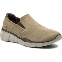 Półbuty SKECHERS - Substic 52938/BRN Brown. Pomarańczowe półbuty męskie Skechers, na co dzień, bez wzorów, ze skóry, bez zapięcia. Za 299,99 zł.