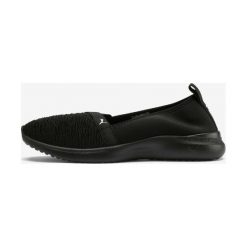 Puma Adelina Baleriny Czarny. Czarne baleriny damskie Puma, bez wzorów, z materiału, bez obcasa. Za 223,95 zł.