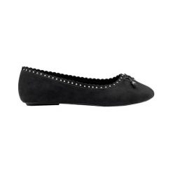 Duffy Balerinki czarny female czarny 37. Czarne baleriny damskie Duffy, z aplikacjami, z zamszu, eleganckie, bez obcasa. Za 139,00 zł.