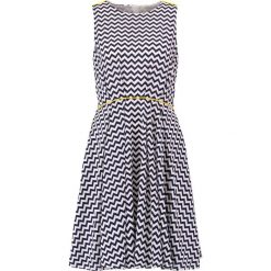 Sukienki: Louche ZIGA Sukienka letnia navy/white