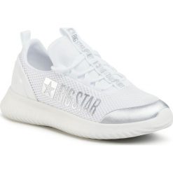 Sneakersy BIG STAR - FF274A410 White. Białe półbuty damskie BIG STAR, ze skóry ekologicznej. Za 199,00 zł.