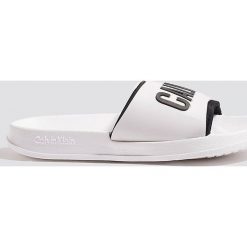 Klapki damskie: Calvin Klein Klapki Slide - White