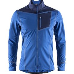 Craft kurtka męska Pace niebieska M. Niebieskie kurtki sportowe męskie Craft, m, bez wzorów, bez kaptura, narciarskie. W wyprzedaży za 479,00 zł.