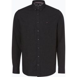 Tommy Hilfiger - Koszula męska, szary. Szare koszule męskie TOMMY HILFIGER, s, bez wzorów, eleganckie, bez kołnierzyka, bez rękawów. Za 299,95 zł.