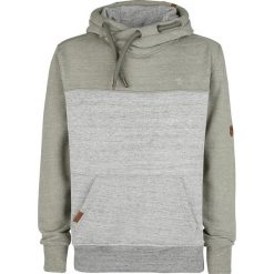 Bluzy męskie: Alife and Kickin King Bluza z kapturem odcienie szarego