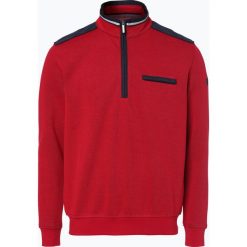 Bluzy męskie: Bugatti - Męska bluza nierozpinana, czerwony