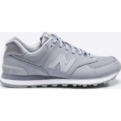 New Balance - Buty ML574SKI. Szare halówki męskie New Balance, z materiału, na sznurówki. W wyprzedaży za 219,90 zł.