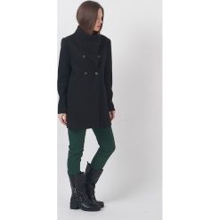 Płaszcz "Dublin" w kolorze czarnym. Czarne kurtki damskie Chattawak, klasyczne. W wyprzedaży za 259,95 zł.