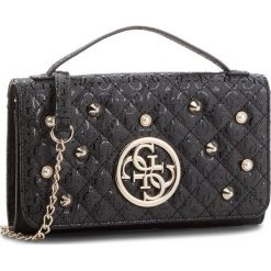 Torebka GUESS - HWSG69 89790 BLA. Czarne torebki klasyczne damskie Guess, z aplikacjami, ze skóry ekologicznej. Za 399,00 zł.