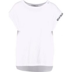 Replay Tshirt z nadrukiem optical white. Białe t-shirty damskie Replay, s, z nadrukiem, z bawełny. Za 379,00 zł.