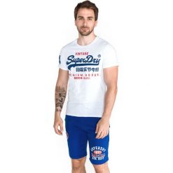 SuperDry Koszulka Biały. Białe podkoszulki męskie Superdry, xl, z nadrukiem, z bawełny. Za 133,95 zł.