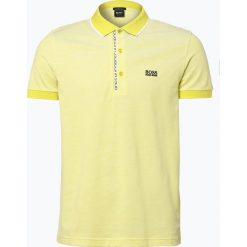 Koszulki polo: BOSS Athleisure – Męska koszulka polo – Paule 4, żółty