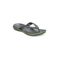 Japonki Crocs CROCBAND FLIP. Szare crocsy damskie bez wzorów. Za 109,00 zł.