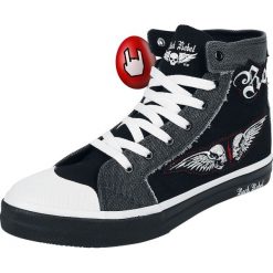 Rock Rebel by EMP Walk The Line Buty sportowe czarny. Czarne buty sportowe męskie Rock Rebel by EMP, na sznurówki. Za 199,90 zł.