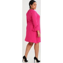 Sukienki hiszpanki: Evans TIE FRILL SLEEVE DRESS Sukienka letnia hot pink