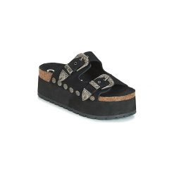 Sandały Coolway BIBI. Czarne sandały damskie marki Coolway, bez wzorów, bez obcasa, bez zapięcia. Za 219,00 zł.