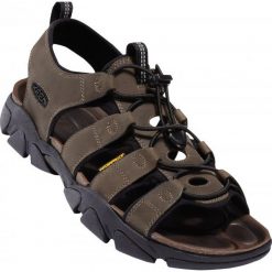 Keen Sandały Męskie Daytona M Black Olive Us 8 (40,5 Eu). Czarne sandały męskie Keen, ze skóry, z otwartym noskiem, bez zapięcia. Za 449,00 zł.