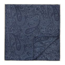 Mango Man - Poszetka Jacquard. Szare poszetki męskie marki Mango Man, z jedwabiu. Za 59,90 zł.