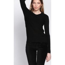 Swetry damskie: Czarny Sweter Distant