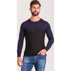 SWETER Ice Play. Niebieskie swetry męskie Ice Play, xl, bez wzorów, z wełny, z okrągłym kołnierzem, bez kaptura. Za 374,50 zł.