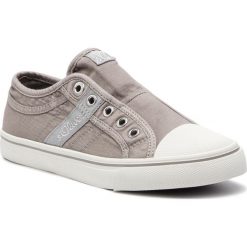 Trampki S.OLIVER - 5-24635-22 Lt Grey 210. Szare półbuty damskie S.Oliver, na co dzień, bez wzorów, z gumy, bez obcasa, na płaskiej podeszwie, bez zapięcia. Za 149,90 zł.