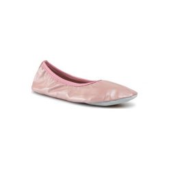 HOME&RELAX JD2019L. Białe kapcie damskie ze skóry. Za 59,99 zł.