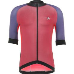 HUEZ Koszulka sportowa red. Czerwone koszulki męskie HUEZ, s, bez wzorów, z elastanu, sportowe, bez kołnierzyka, bez rękawów. Za 529,00 zł.