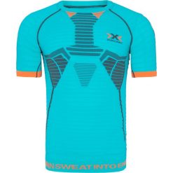 Koszulka X-BIONIC EFFEKTOR WORKOUT POWERSHIRT Niebieski. Niebieskie koszulki sportowe męskie marki X BIONIC, ze skóry. Za 294,00 zł.