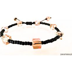 Damska bransoletka BoHo Crystal - Honey Glow. Szare bransoletki damskie z cyrkoniami marki Pakamera. Za 95,00 zł.