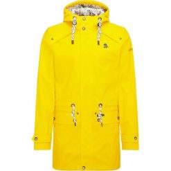 Parka przeciwdeszczowa w kolorze żółtym. Żółte płaszcze męskie Schmuddelwedda Men, s, bez wzorów, z tkaniny, bez kaptura. W wyprzedaży za 279,95 zł.