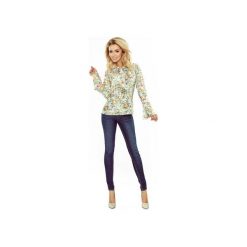 BLUZKA APRIL ROZKLOSZOWANE RĘKAWY ZIELONA. Zielone bluzki wizytowe Dressroad, l, z wiskozy, eleganckie. Za 75,60 zł.
