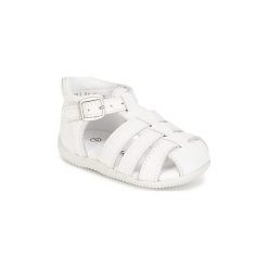 Sandały Dziecko Kickers BIGFLY. Białe sandały chłopięce marki Kickers, bez zapięcia. Za 231,20 zł.